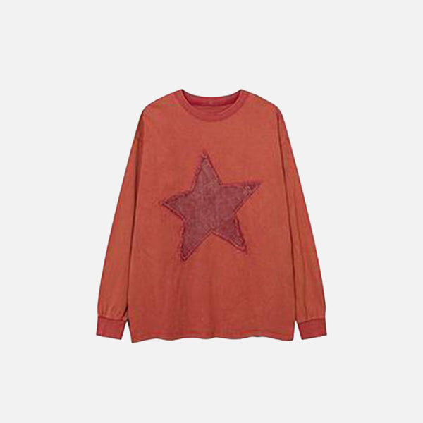 Star Stitch Relaxed Sweatshirt