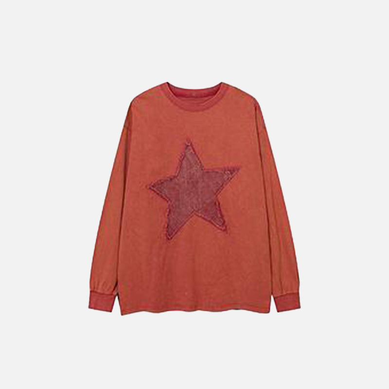 Star Stitch Relaxed Sweatshirt