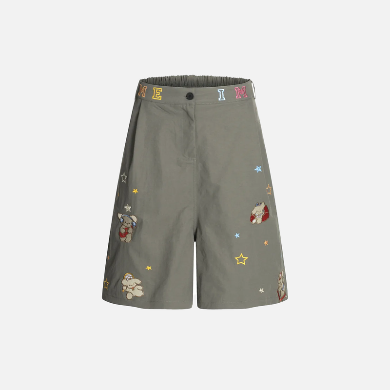 Toon Stitch Casual Shorts