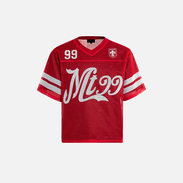 Current Millennium Mesh Sequin Visual Imprinted Sport T-Shirt