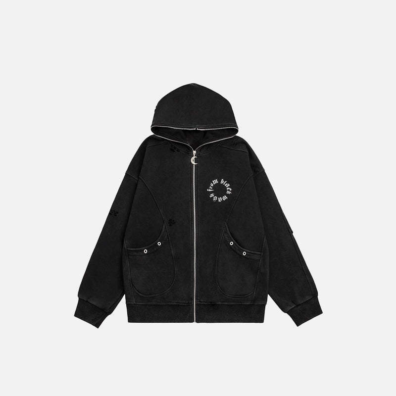 Heritage Moon Zip-Up Sweatshirt