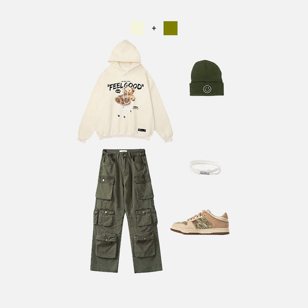 Full-Pocket Utility Pants