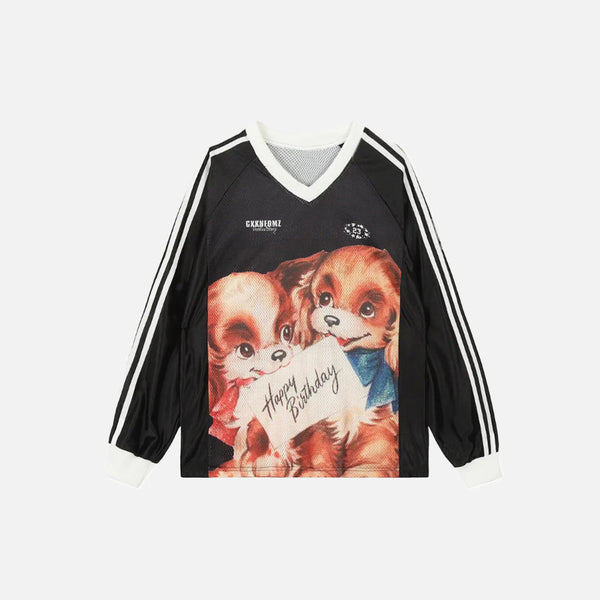 Polished Mesh Sport Long Sleeve T-Shirt