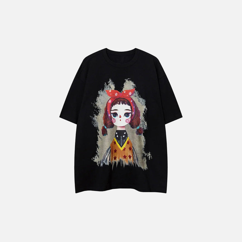 Y2K Basic Tişört, önden görünüm — Navra Wear
