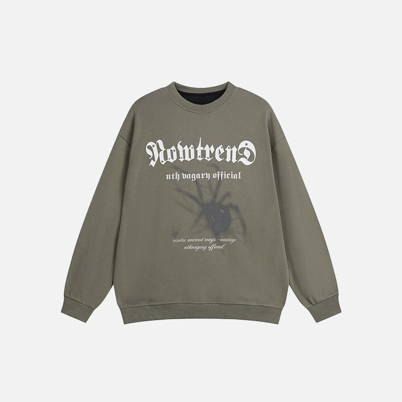 Web Crawler Oversized Sweatshirt