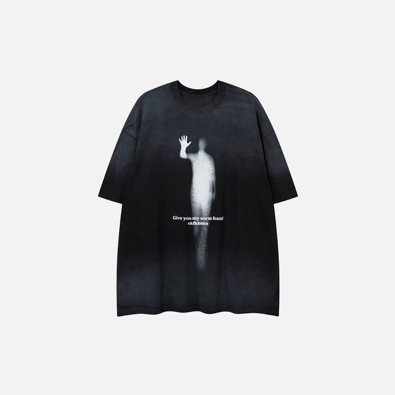 Y2K Basic Tişört, önden görünüm — Navra Wear