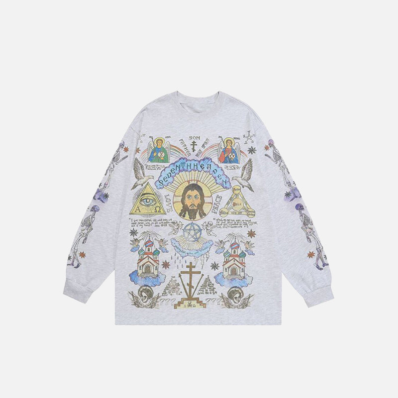 Gods Illustrated Long Sleeve T-Shirt