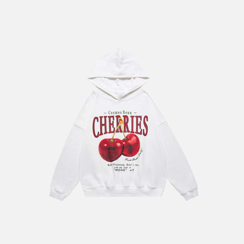 Cherry Print Sweatshirt