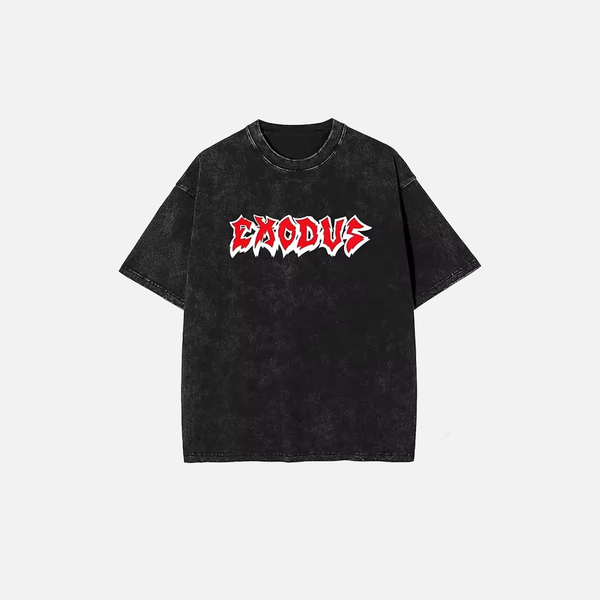 Band Exodus Style Metal Thrash T-Shirt