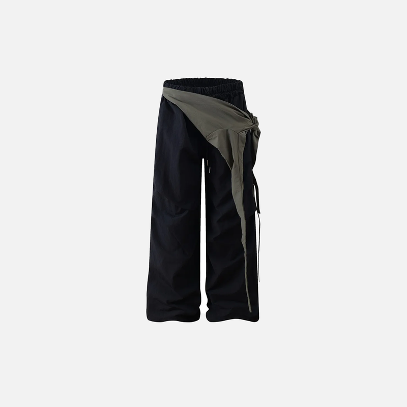 2000s Urban Beat Stretch Mosaic Street Pants