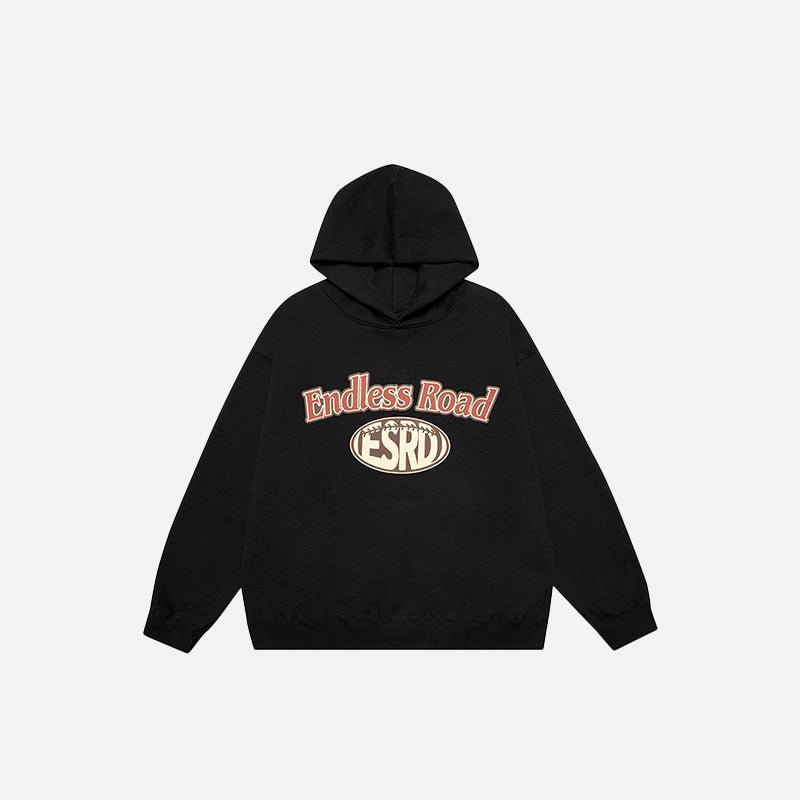 Endless Road Oversized Sweatshirt