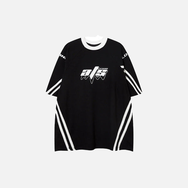 Baskılı Sport Tişört, önden görünüm — Navra Wear