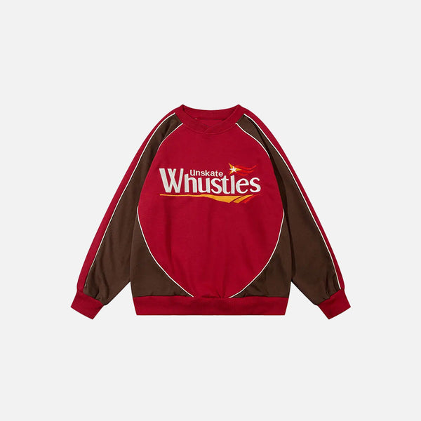 Vintage Kaykay Baskılı Sweatshirt, önden görünüm — Navra Wear