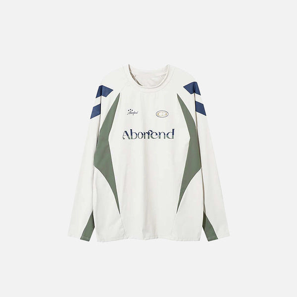 Oversize Sport Tişört, önden görünüm — Navra Wear