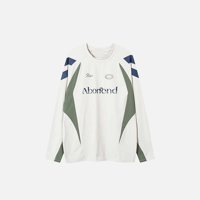 Oversize Sport Tişört, önden görünüm — Navra Wear