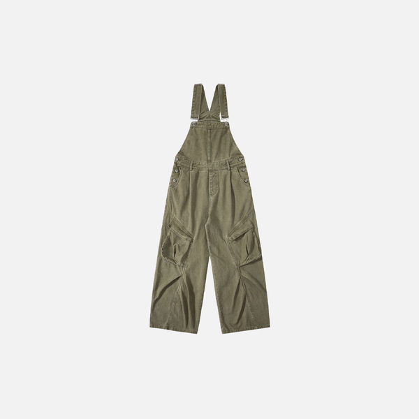 Heritage Faded Field Bib Bell Leg Overall