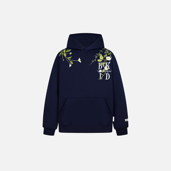 Women Cozy Floral Embroidered Sweatshirt