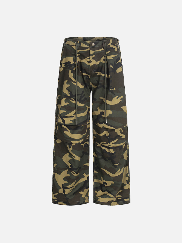 Vivid Camo Drift Wide-Leg