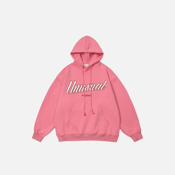 Unusual Letter Print Sweatshirt