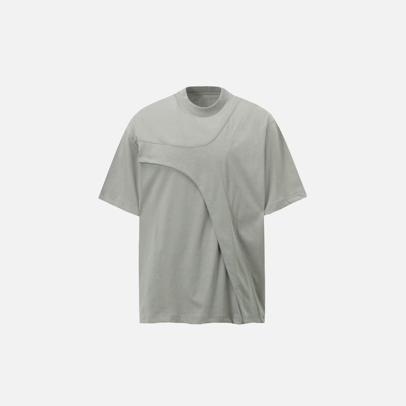 Cotton Short-Sleeved Crewneck T-Shirt