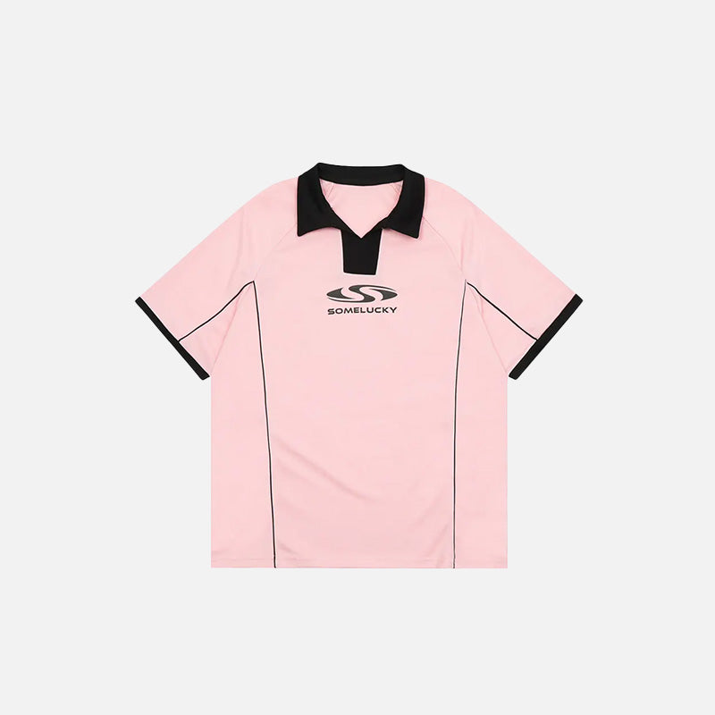 Baskılı Sport Tişört, önden görünüm — Navra Wear