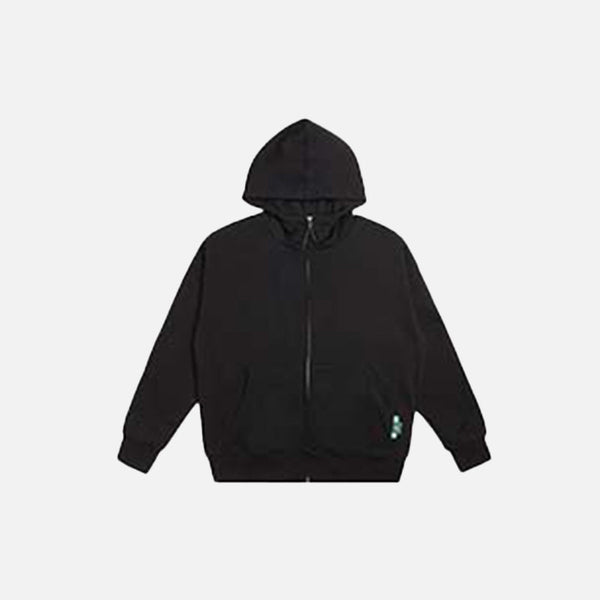 Blank Zip-Up Sweatshirt