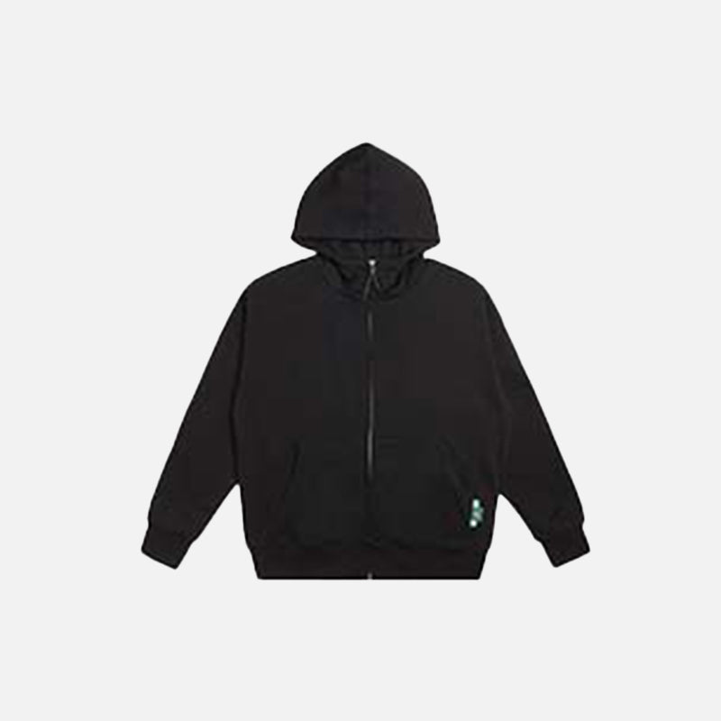 Blank Zip-Up Sweatshirt