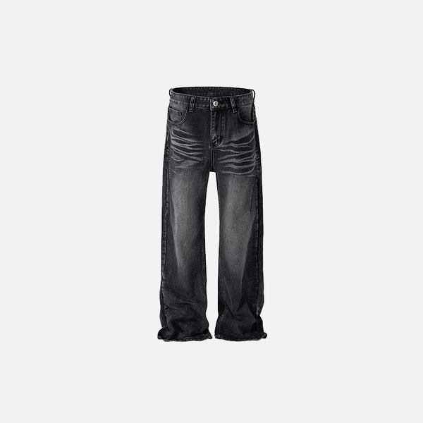 Vintage Baggy Jean Pantolon, önden görünüm — Navra Wear