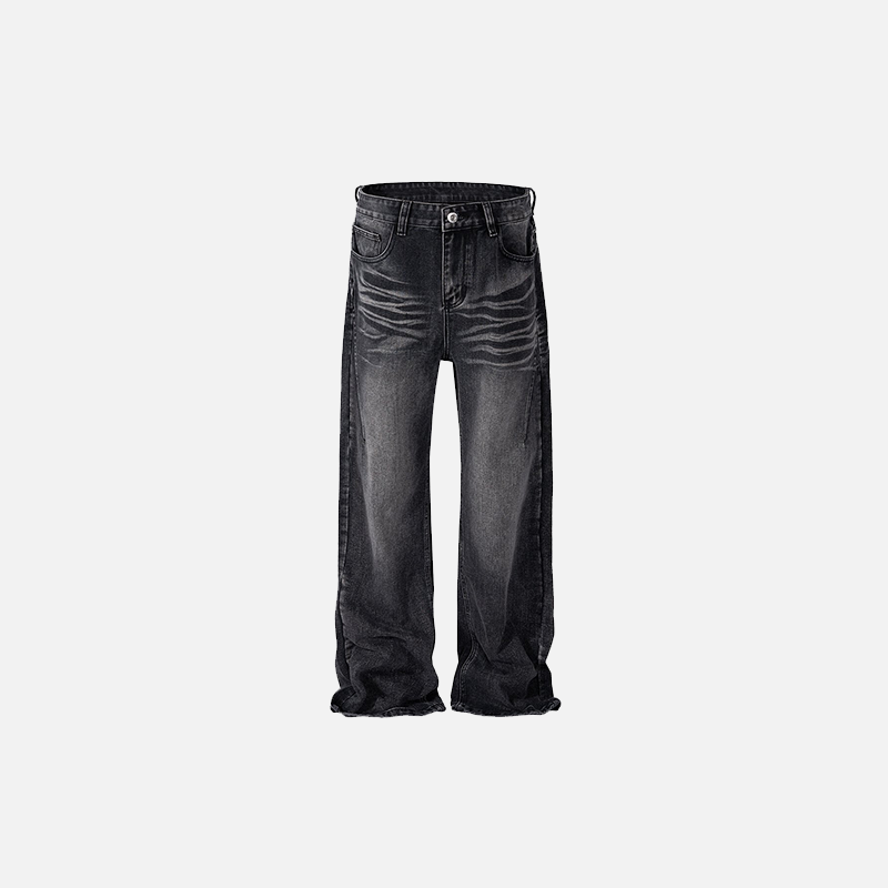 Vintage Baggy Jean Pantolon, önden görünüm — Navra Wear
