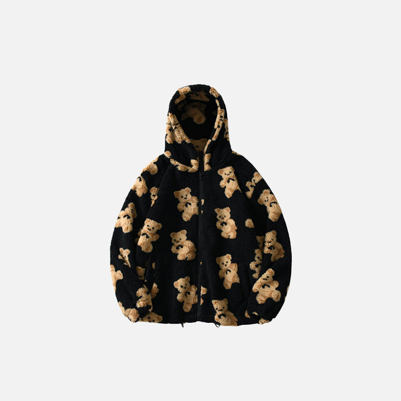 Teddy Bear Fuzzy Sweatshirt