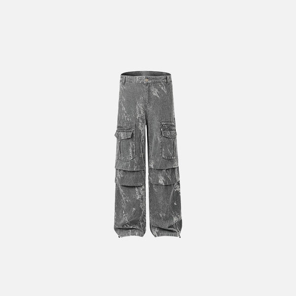 Çok Cepli Kargo Pantolon, önden görünüm — Navra Wear