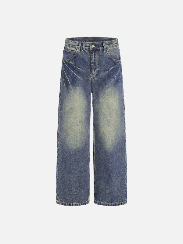 Modern Brand Wash Denim Bell Leg Denim
