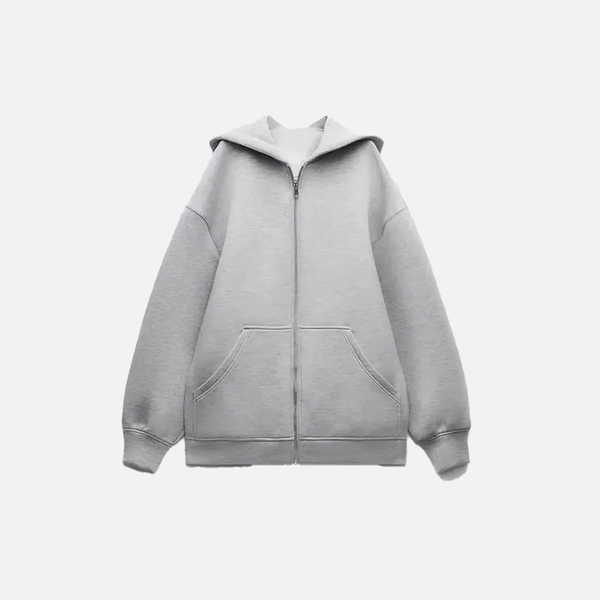 Slate Zip Street Long Sleeve