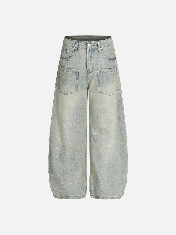2000s Stellar Rebel Front Pocket Denim Bell Leg Denim