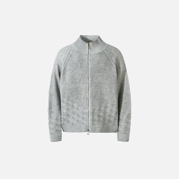 Hip-Hop Knit Stripe Sweatshirt