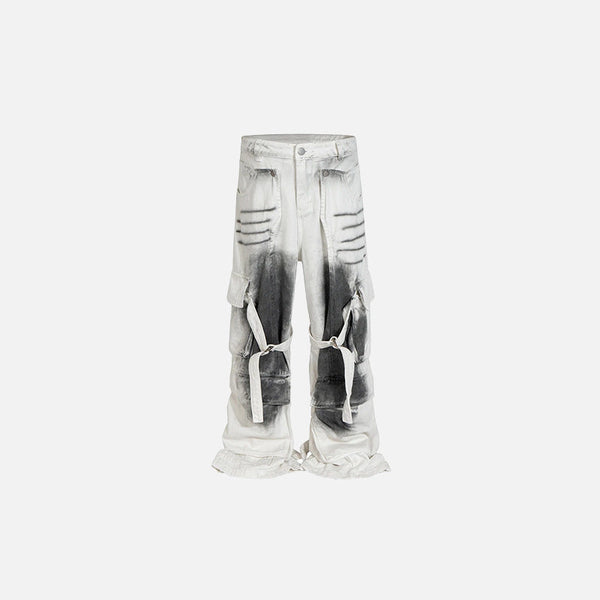 Bol Kesim Jean Pantolon, önden görünüm — Navra Wear
