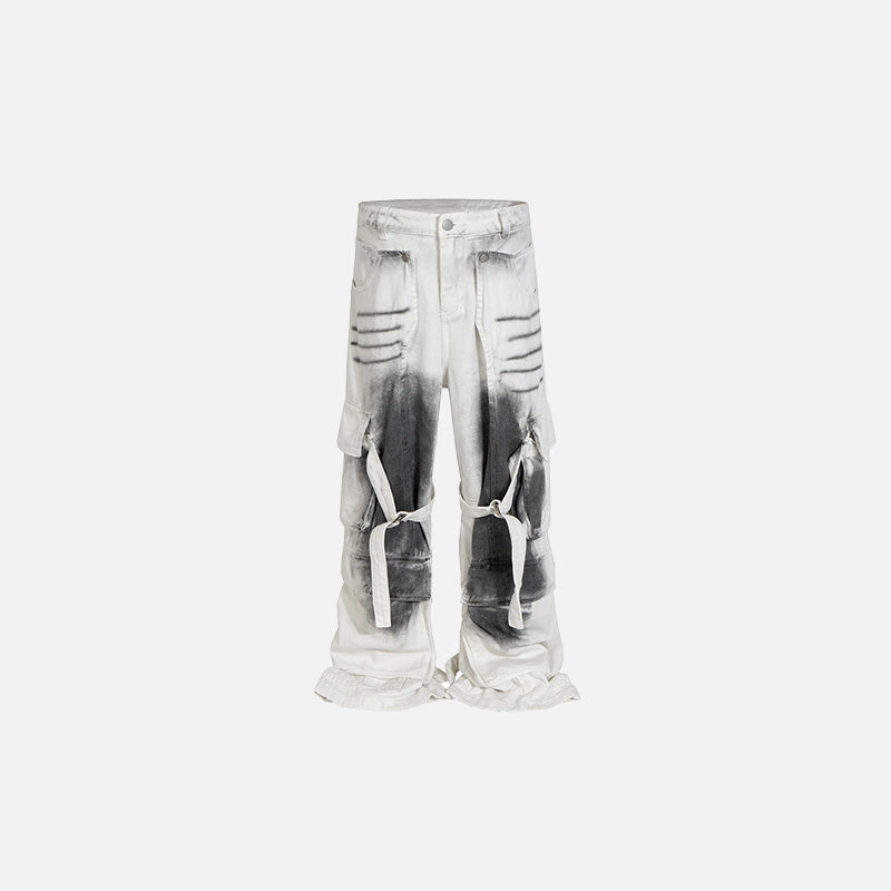 Bol Kesim Jean Pantolon, önden görünüm — Navra Wear