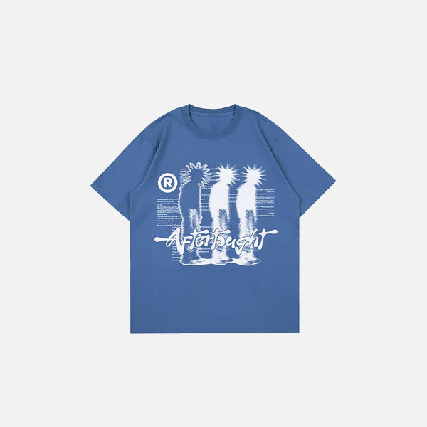 Spike Detaylı Tişört, önden görünüm — Navra Wear