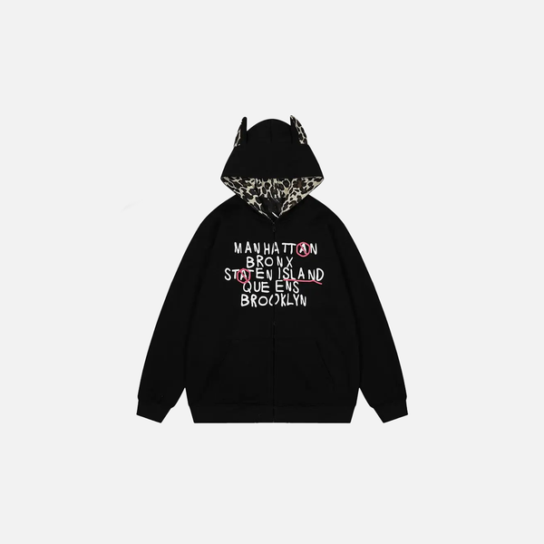 Wild Patch Street Hood Sweatshirt
