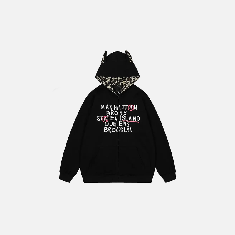 Wild Patch Street Hood Sweatshirt