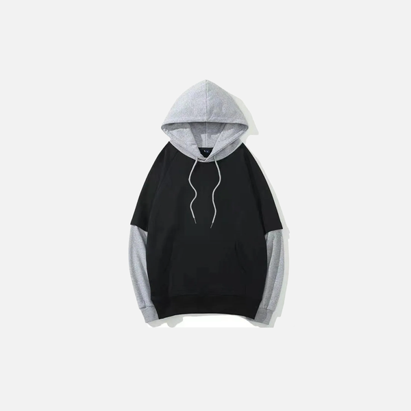 2000s Metro Dark Oversized Mosaic Sweatshirt