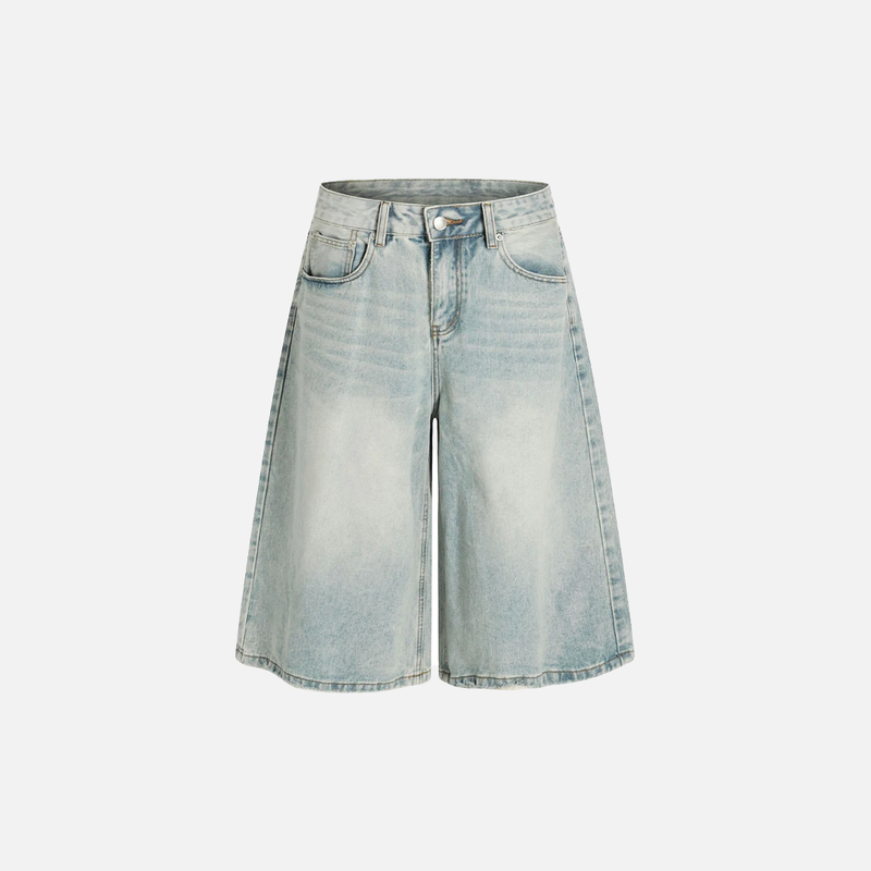Cropped Runway Street Shorts