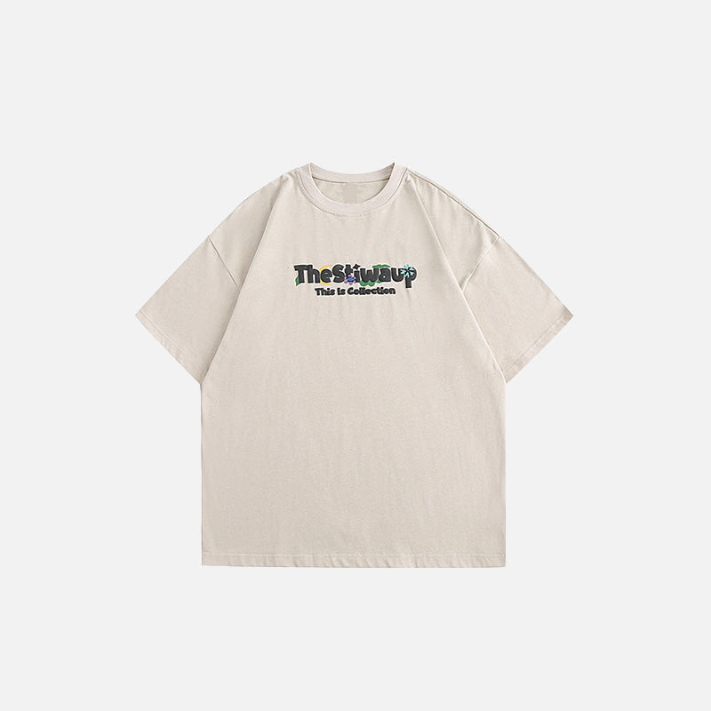 Sade Basic Tişört, önden görünüm — Navra Wear