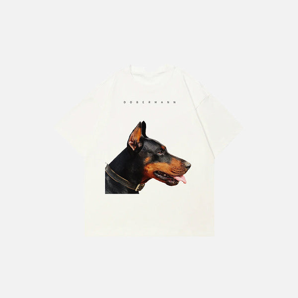 Baskılı Basic Tişört, önden görünüm — Navra Wear