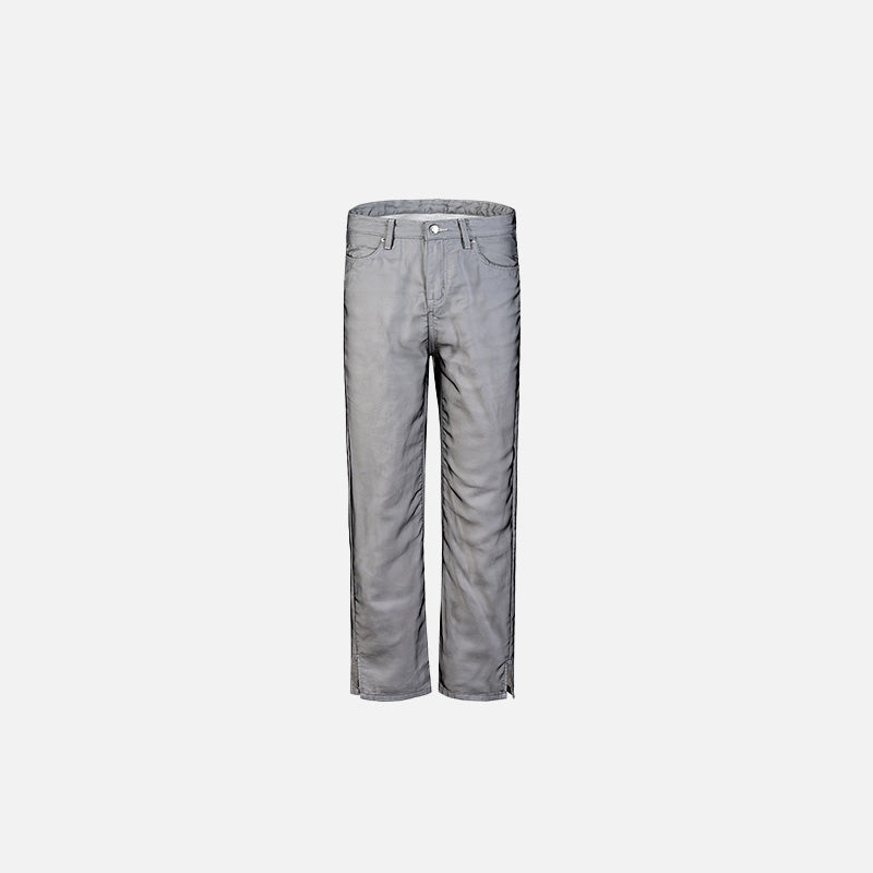 Düz Kesim Jean Pantolon, önden görünüm — Navra Wear
