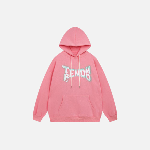 Trendy Letter Print Sweatshirt