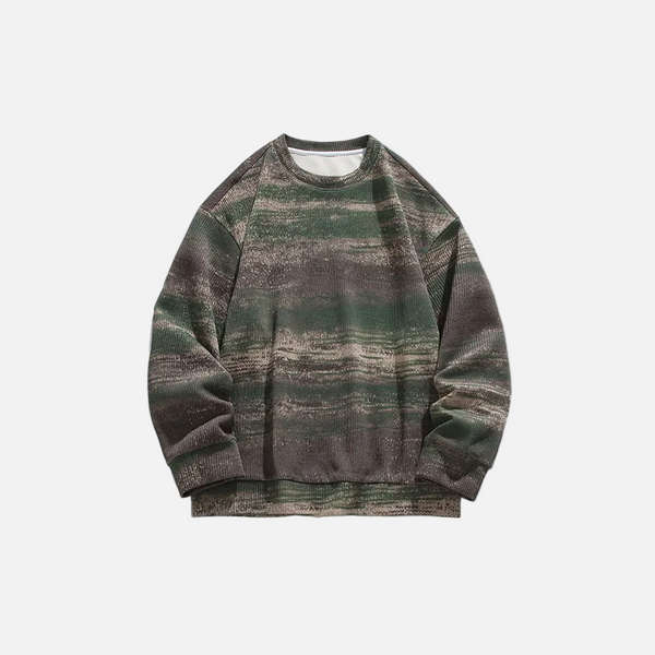 Washed Dye Relaxed Sweatshirt