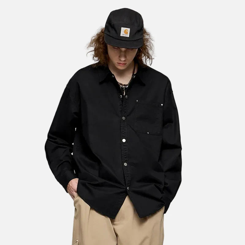3D Curved Sleeve Technical Street Shirt