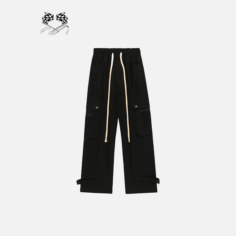 Drawcord Solid Field Pants