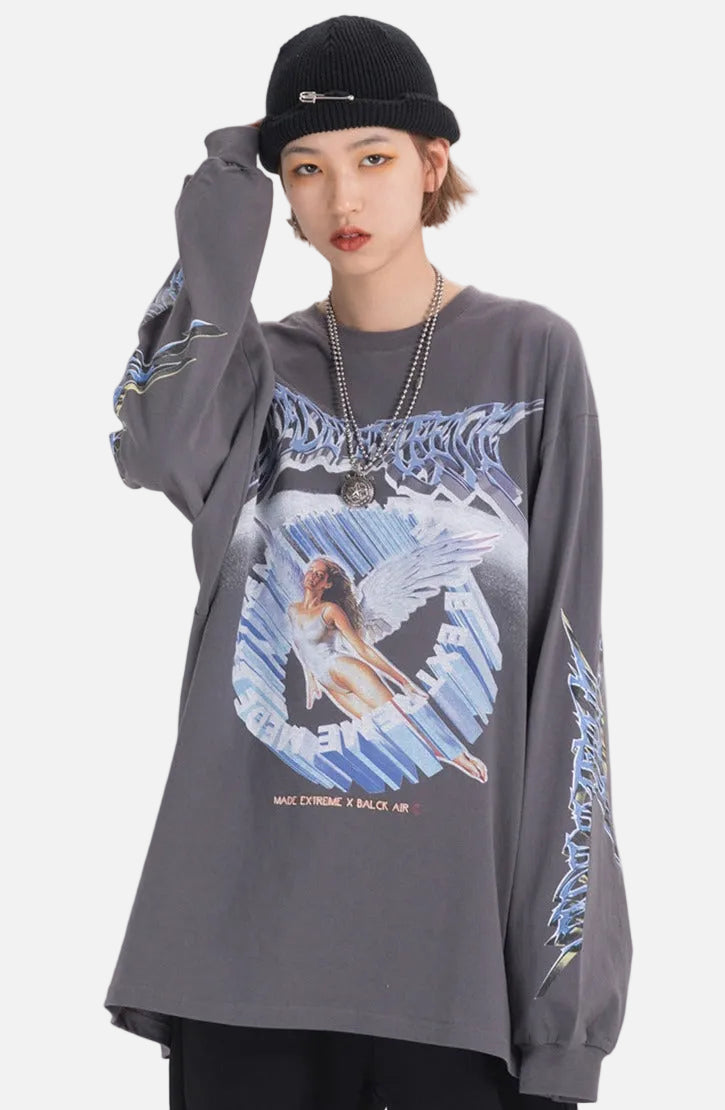Halo Print Sweatshirt